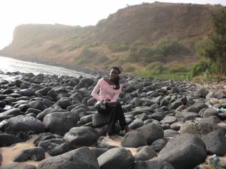 la plage de diamalaye 